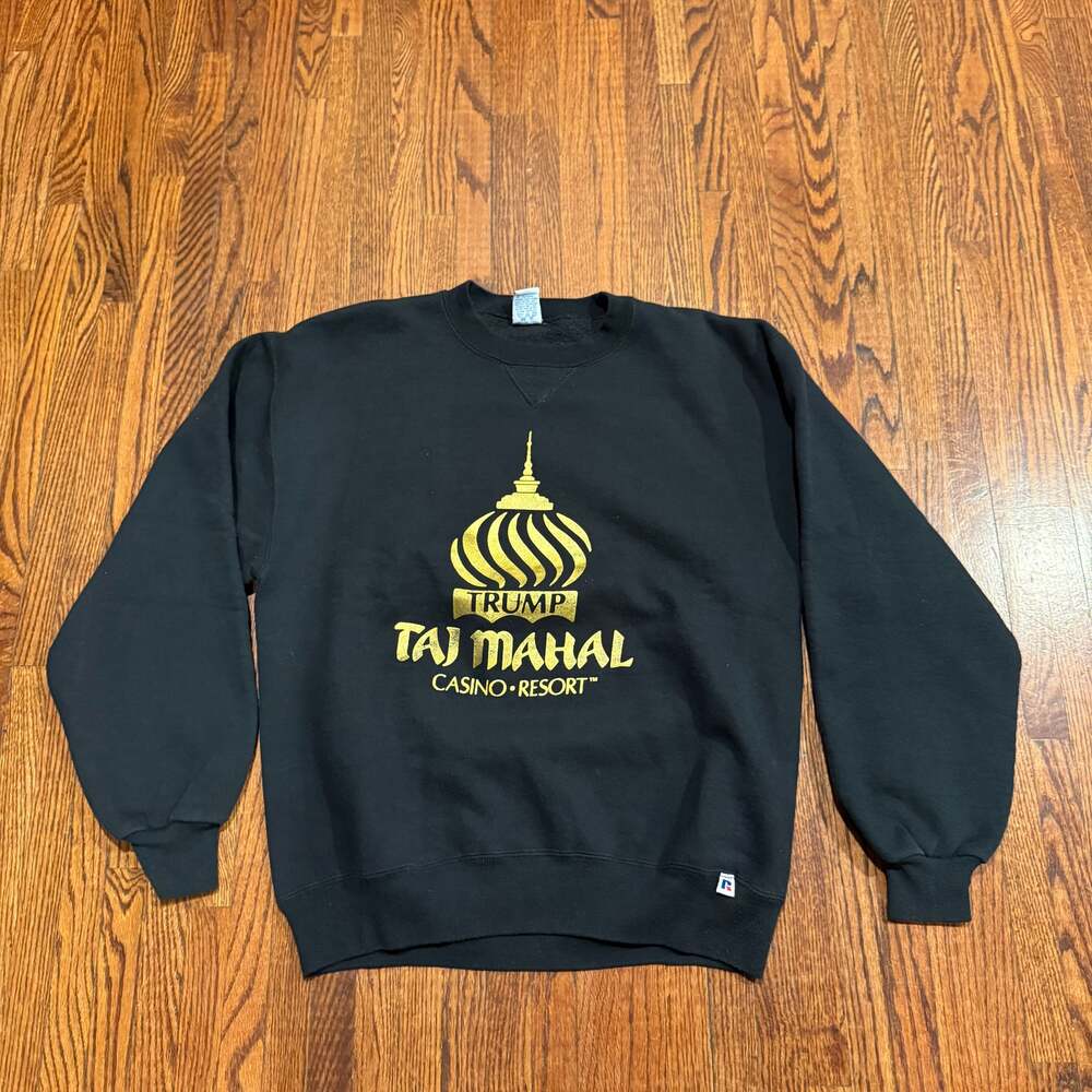 Vintage 90s Trump Taj Mahal Sweatshirt